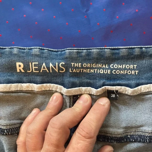 Women’s R Jeans Size 38 - Picture 4 of 6